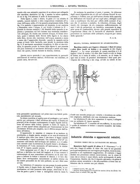 L'industria rivista tecnica ed economica illustrata