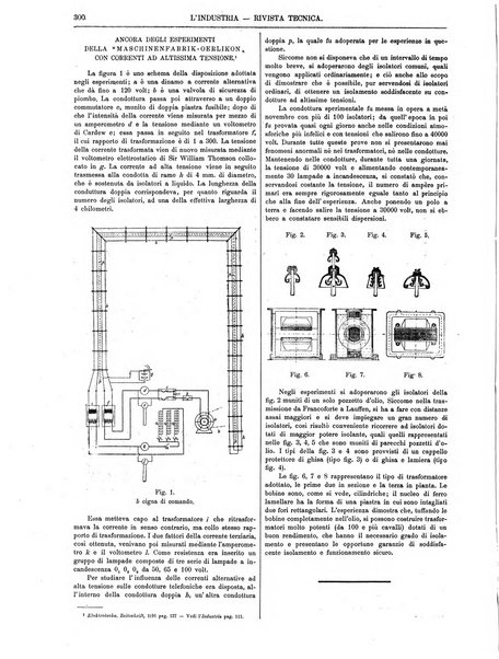 L'industria rivista tecnica ed economica illustrata