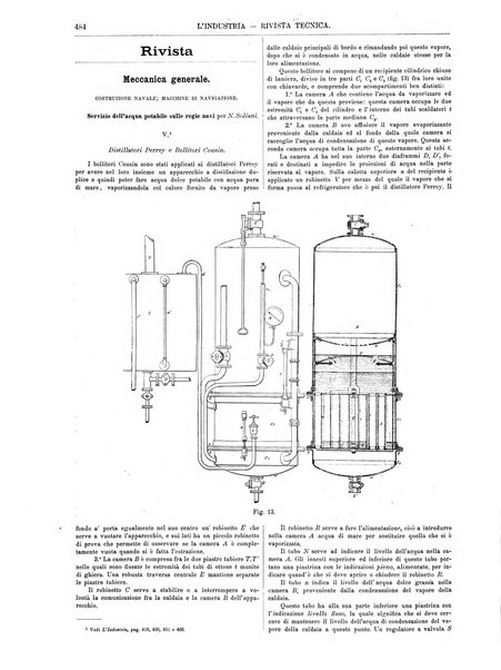 L'industria rivista tecnica ed economica illustrata