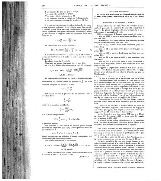 L'industria rivista tecnica ed economica illustrata