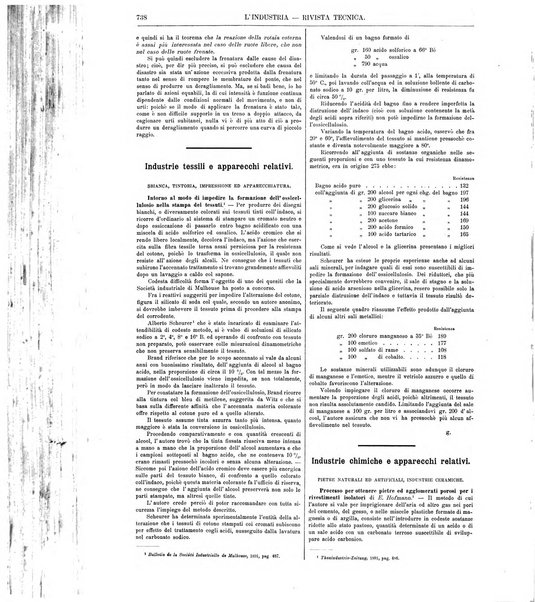 L'industria rivista tecnica ed economica illustrata