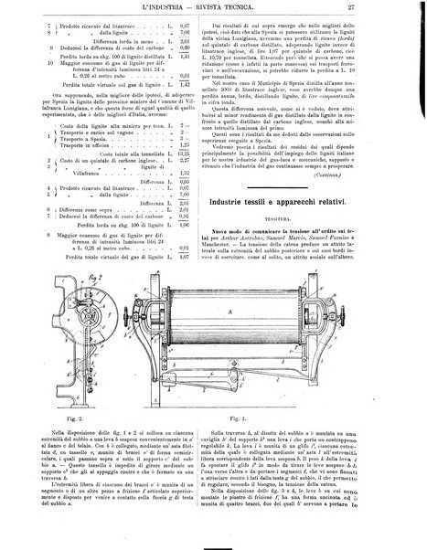 L'industria rivista tecnica ed economica illustrata