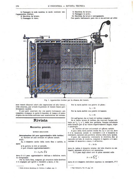 L'industria rivista tecnica ed economica illustrata