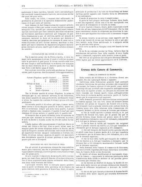 L'industria rivista tecnica ed economica illustrata