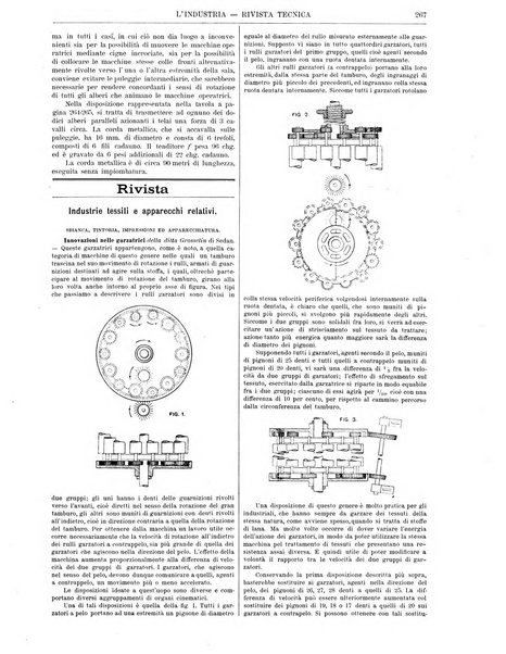 L'industria rivista tecnica ed economica illustrata