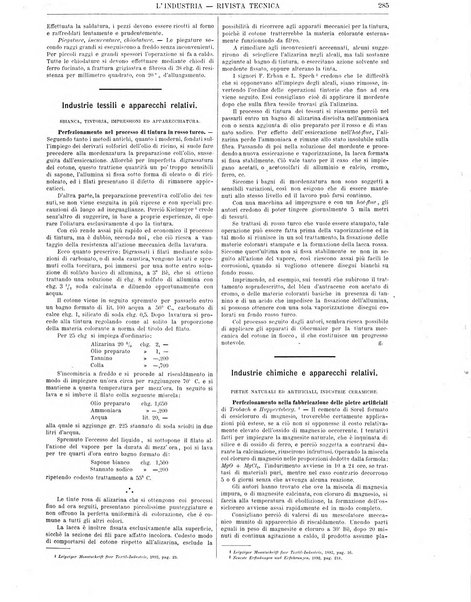 L'industria rivista tecnica ed economica illustrata