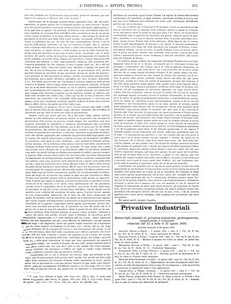 L'industria rivista tecnica ed economica illustrata