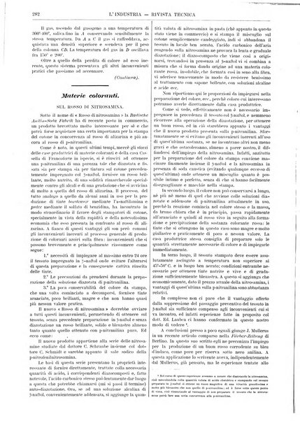 L'industria rivista tecnica ed economica illustrata