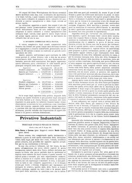 L'industria rivista tecnica ed economica illustrata