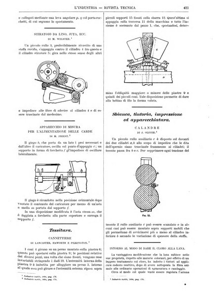 L'industria rivista tecnica ed economica illustrata