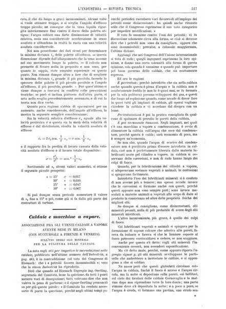 L'industria rivista tecnica ed economica illustrata