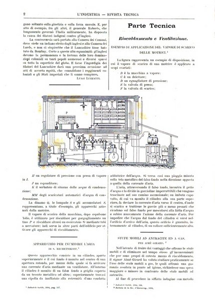 L'industria rivista tecnica ed economica illustrata