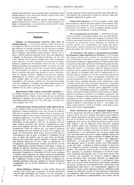 L'industria rivista tecnica ed economica illustrata