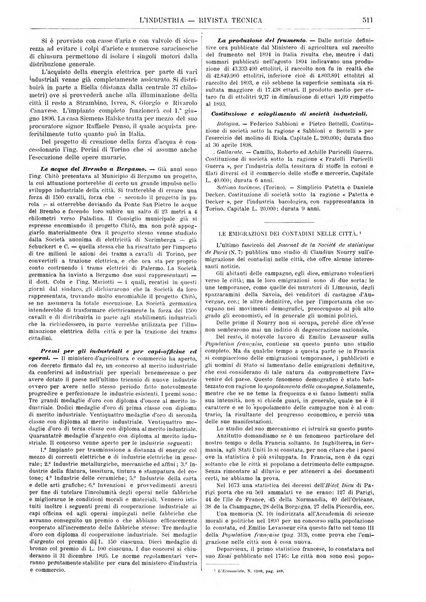 L'industria rivista tecnica ed economica illustrata