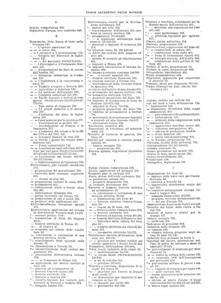 L'industria rivista tecnica ed economica illustrata