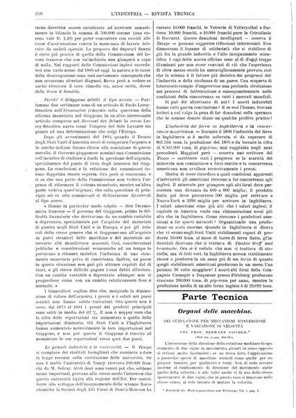 L'industria rivista tecnica ed economica illustrata