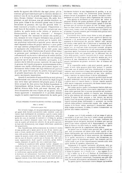 L'industria rivista tecnica ed economica illustrata