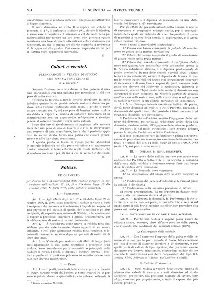 L'industria rivista tecnica ed economica illustrata