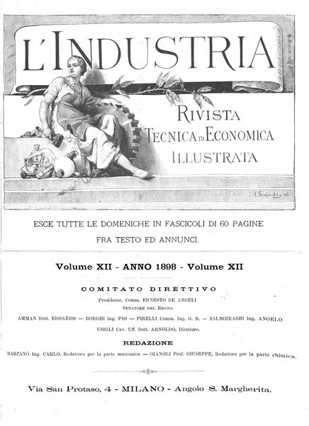 L'industria rivista tecnica ed economica illustrata