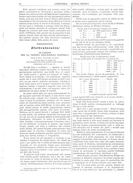 L'industria rivista tecnica ed economica illustrata