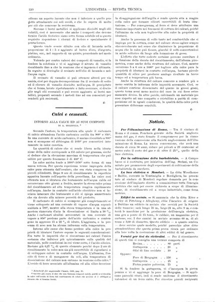 L'industria rivista tecnica ed economica illustrata