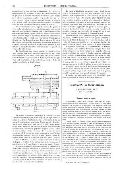 L'industria rivista tecnica ed economica illustrata