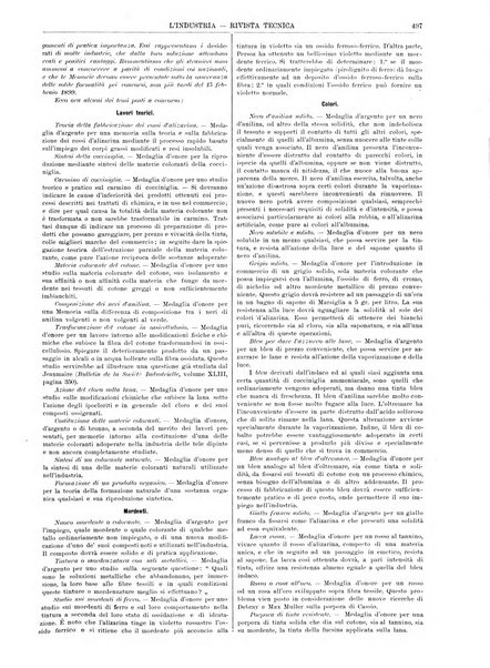 L'industria rivista tecnica ed economica illustrata