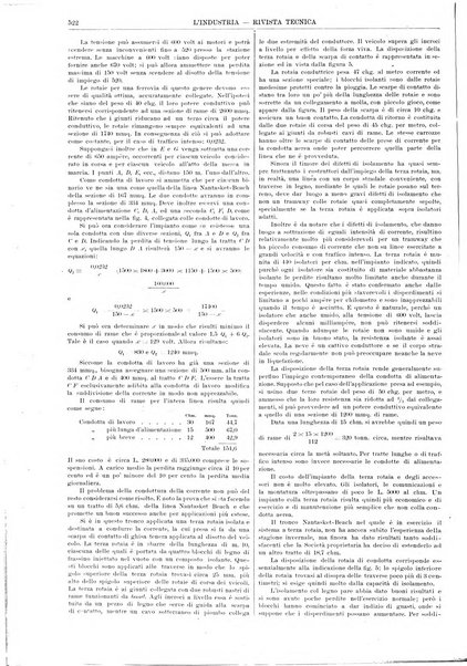 L'industria rivista tecnica ed economica illustrata