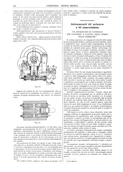 L'industria rivista tecnica ed economica illustrata