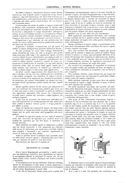 L'industria rivista tecnica ed economica illustrata