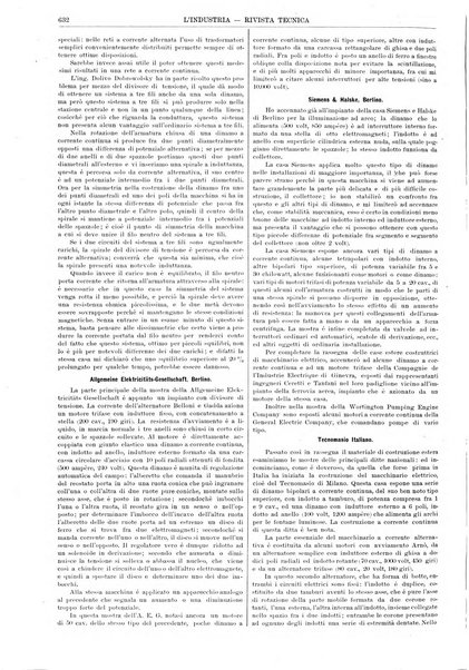 L'industria rivista tecnica ed economica illustrata