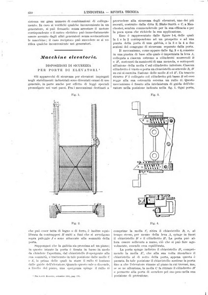 L'industria rivista tecnica ed economica illustrata