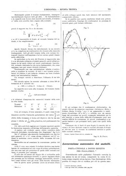 L'industria rivista tecnica ed economica illustrata