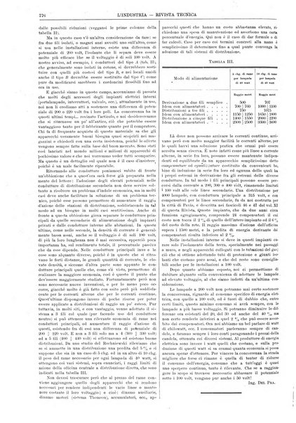 L'industria rivista tecnica ed economica illustrata