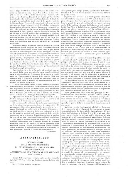 L'industria rivista tecnica ed economica illustrata