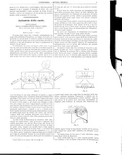 L'industria rivista tecnica ed economica illustrata