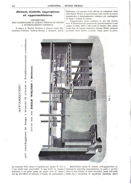 L'industria rivista tecnica ed economica illustrata