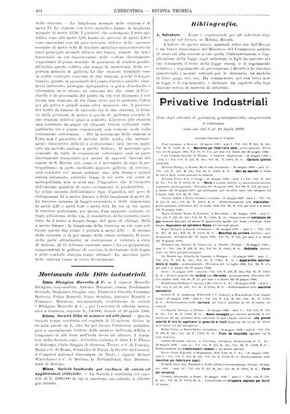 L'industria rivista tecnica ed economica illustrata