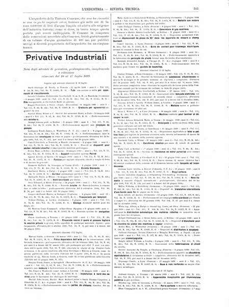 L'industria rivista tecnica ed economica illustrata