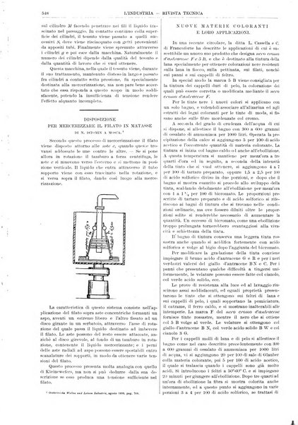 L'industria rivista tecnica ed economica illustrata