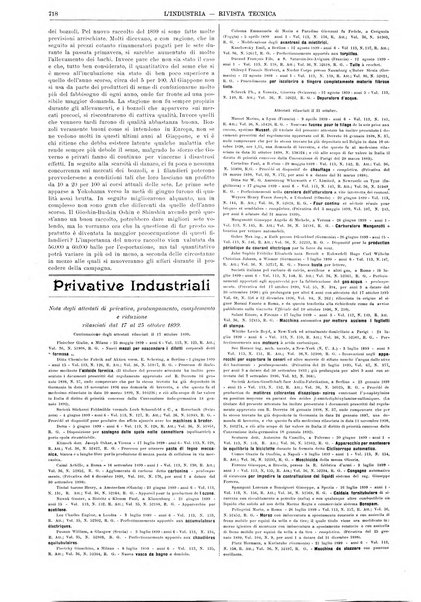 L'industria rivista tecnica ed economica illustrata