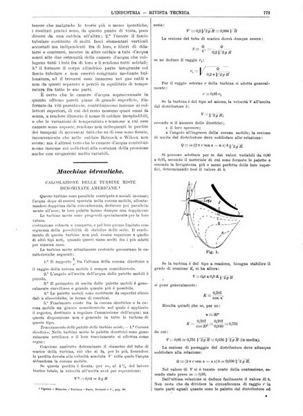 L'industria rivista tecnica ed economica illustrata