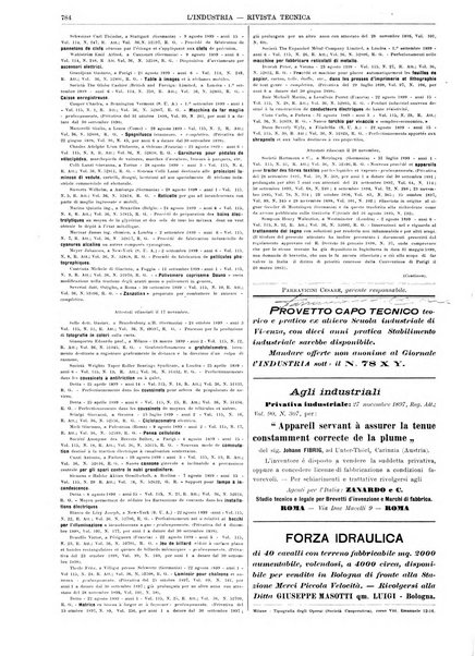 L'industria rivista tecnica ed economica illustrata