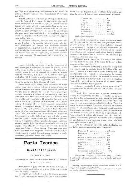 L'industria rivista tecnica ed economica illustrata