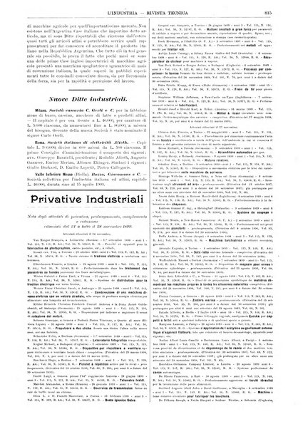 L'industria rivista tecnica ed economica illustrata