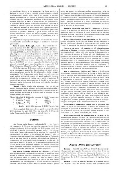 L'industria rivista tecnica ed economica illustrata