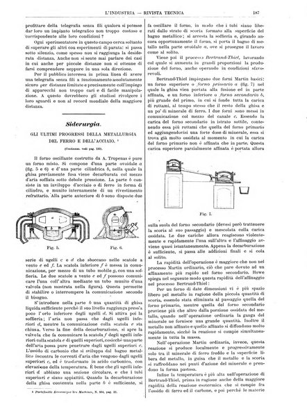 L'industria rivista tecnica ed economica illustrata