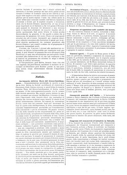 L'industria rivista tecnica ed economica illustrata