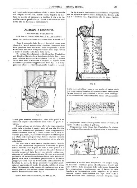 L'industria rivista tecnica ed economica illustrata