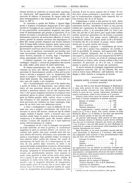 L'industria rivista tecnica ed economica illustrata